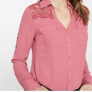 Express The Portofino Shirt Slim Fit Size Small